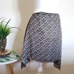 Elizabeth and James printed skirt xs